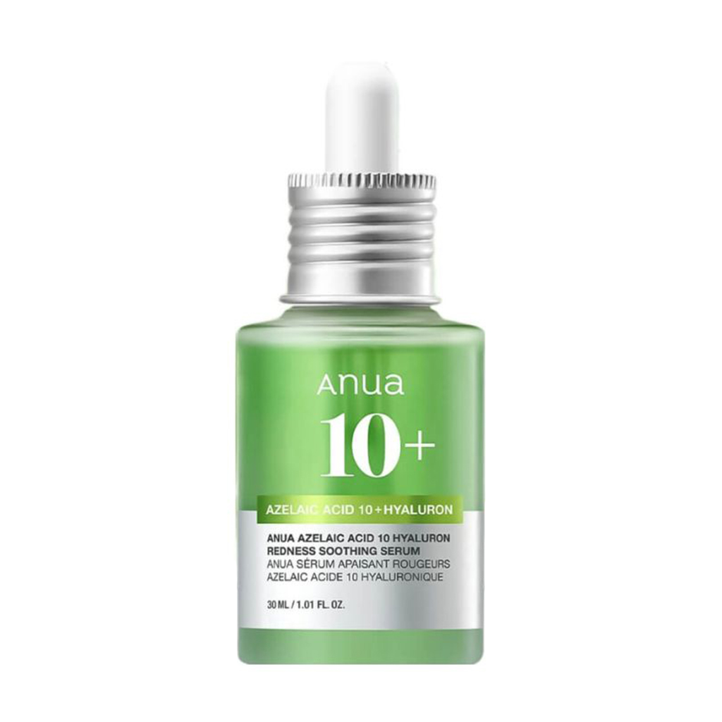 Заспокійлива сироватка для обличчя Anua Azelaic Acid 10 Hyaluron Redness Soothing Serum, 30 мл